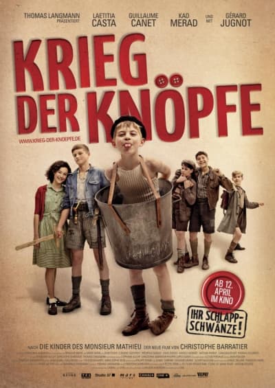 Filmplakat Krieg der Knöpfe