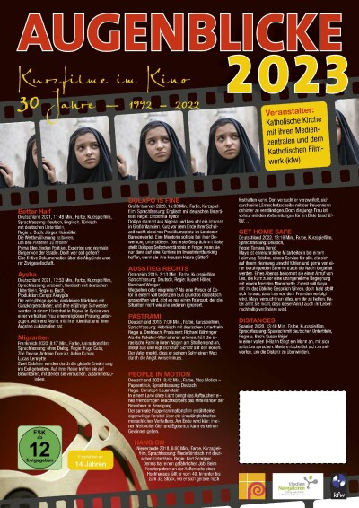 Filmplakat Augenblicke 2023