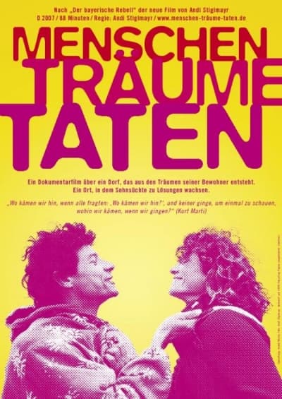 Filmplakat Menschen, Träume, Taten